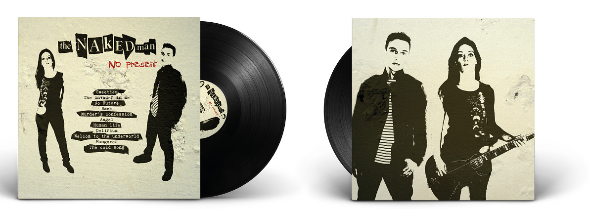 Pochette de disque du groupe THE NAKED MAN