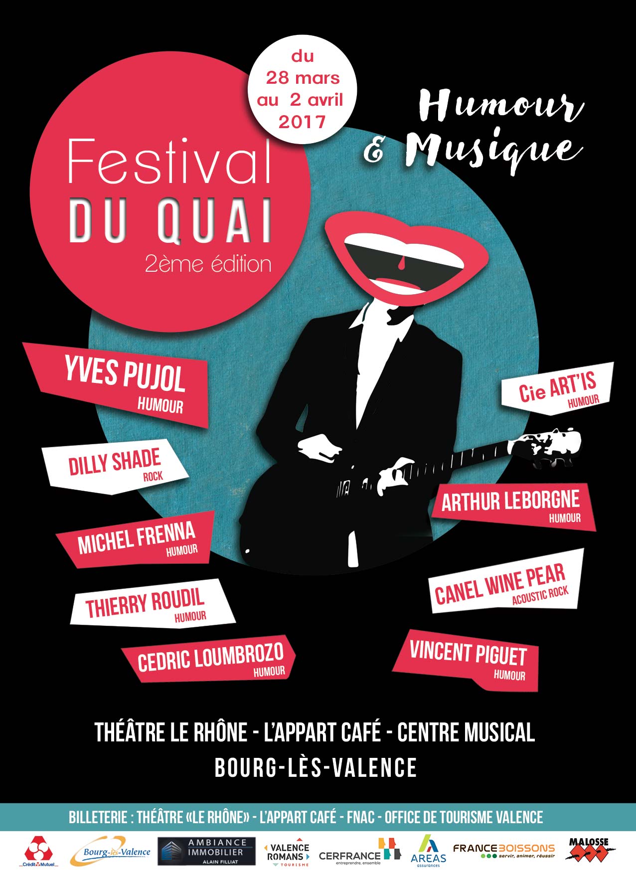 flyer festival du quai Valence recto